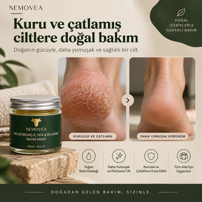 Saflaştırılmış İç Yağı & Balmumu Bakım Kremi